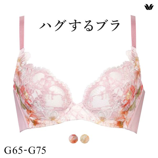 ワコール Wacoal ハグするブラ BRB498 ブラジャー G 単品