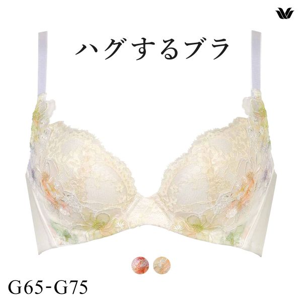 ワコール Wacoal ハグするブラ BRB498 ブラジャー G 単品