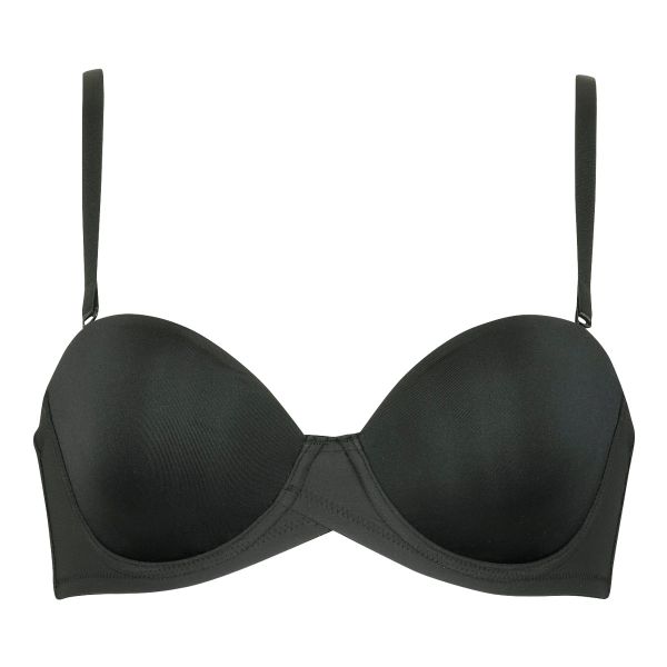 ワコール Wacoal エバーシック 1/2カップ ストラップレス ブラジャー ABC 単品 BRB694