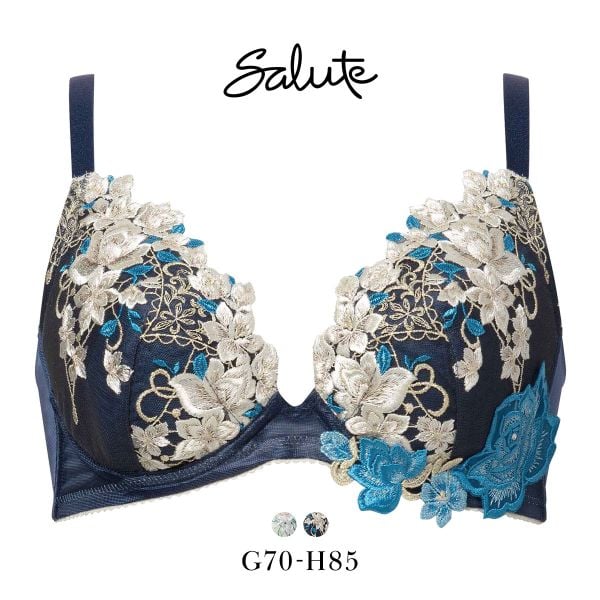 ワコール サルート 16グループ 16G 小さく見せるブラ GH ブラジャー フルカップ 大きいサイズ Wacoal Salute BTJ216 25SSシーズン
