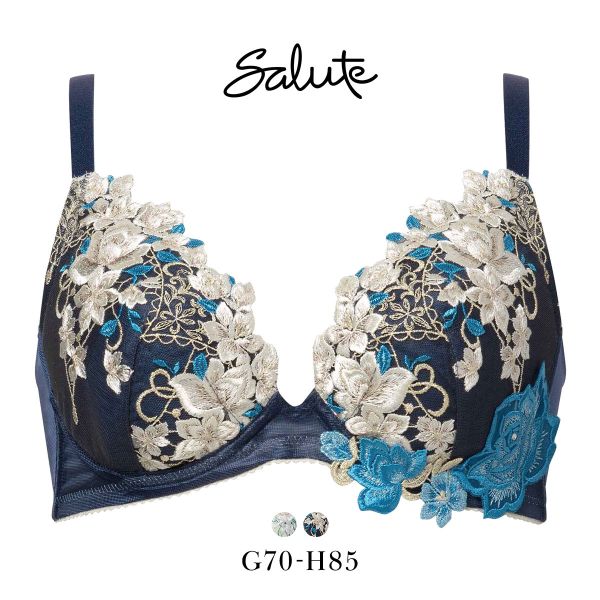 ワコール サルート 16グループ 16G 小さく見せるブラ GH ブラジャー フルカップ 大きいサイズ Wacoal Salute BTJ216 25SSシーズン
