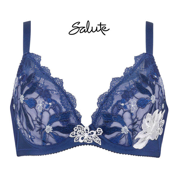 ワコール Wacoal サルート Salute 23AW 96G BTJ296 小さく見せるブラ EF ブラジャー フルカップ 単品 シーズン(KO-コン-E70)