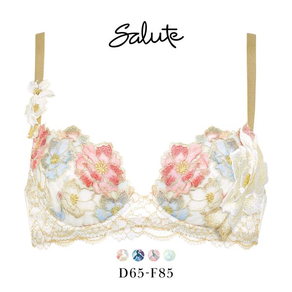 ワコール Wacoal サルート Salute 24SS 03G BTJ403 P-UP ブラジャー DEF プッシュアップ 単品 谷間 フェア