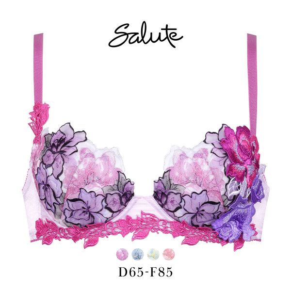 ワコール Wacoal サルート Salute 24SS 06G BTJ406 P-UP ブラジャー DEF プッシュアップ 谷間 単品 シーズン