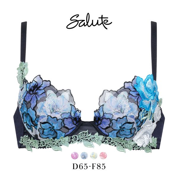 ワコール Wacoal サルート Salute 24SS 06G BTJ406 P-UP ブラジャー DEF プッシュアップ 谷間 単品 シーズン