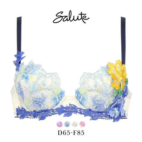 ワコール Wacoal サルート Salute 24SS 06G BTJ406 P-UP ブラジャー DEF プッシュアップ 谷間 単品 シーズン