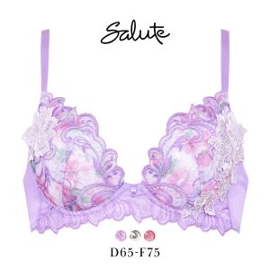 ワコール Wacoal サルート Salute 07G BTJ407 VIVA LINE ブラジャー DEF ビバライン 谷間 単品 24SS ブルーム 大きいサイズ