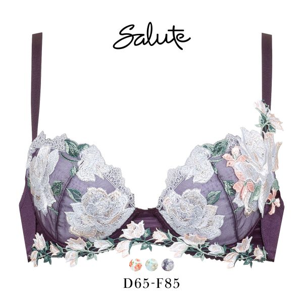 ワコール Wacoal サルート Salute 11G BTJ411 P-UP ブラジャー DEF プッシュアップ 谷間 大きいサイズ 単品 24AW先行 コア