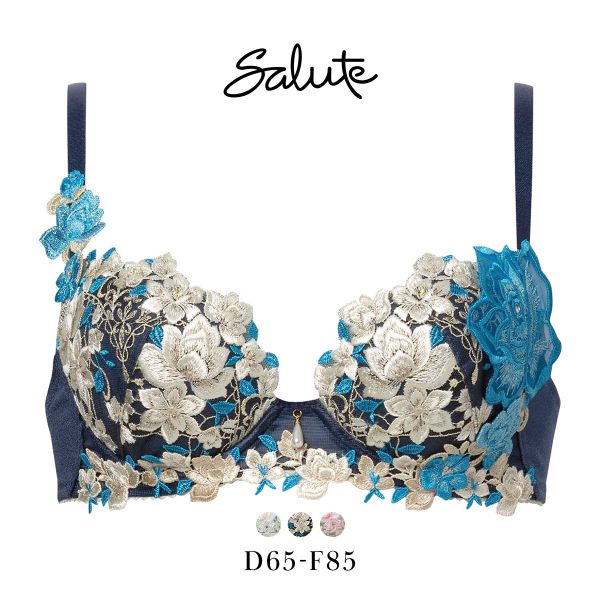 ワコール サルート 16グループ 16G P-UP ブラジャー プッシュアップ DEF 谷間 大きいサイズ Wacoal Salute BTJ416 25SSシーズン