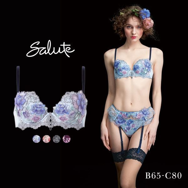 ワコール サルート 23グループ 23G P-UP ブラジャー BC プッシュアップ 谷間 Wacoal Salute BTJ423 25AWフェア