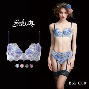 ワコール サルート 23グループ 23G P-UP ブラジャー BC プッシュアップ 谷間 Wacoal Salute BTJ423 25AWフェア