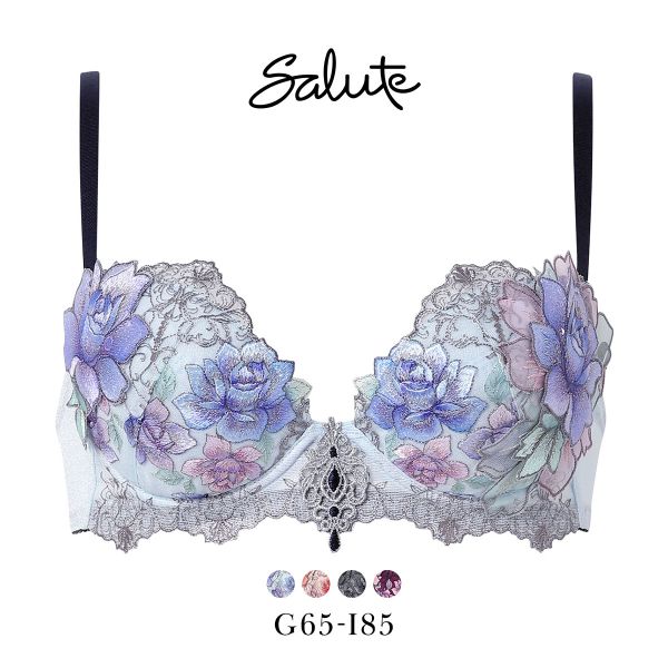 ワコール サルート 23グループ 23G P-UP ブラジャー GHI プッシュアップ 谷間 大きいサイズ Wacoal Salute BTJ423 25AWフェア