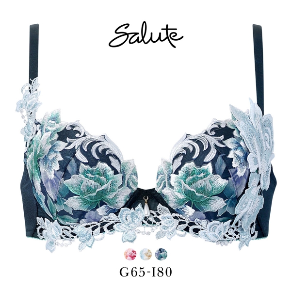 ワコール サルート 26グループ 26G P-UP ブラジャー GHI プッシュアップ 谷間 Wacoal Salute BTJ426 25AWシーズン 大きいサイズ