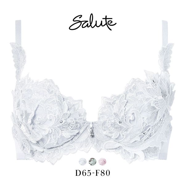 ワコール サルート 32グループ 32G P-UP ブラジャー DEF プッシュアップ Wacoal Salute BTJ432 26SS先行プレステージ