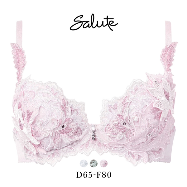 ワコール サルート 32グループ 32G P-UP ブラジャー DEF プッシュアップ Wacoal Salute BTJ432 26SS先行プレステージ