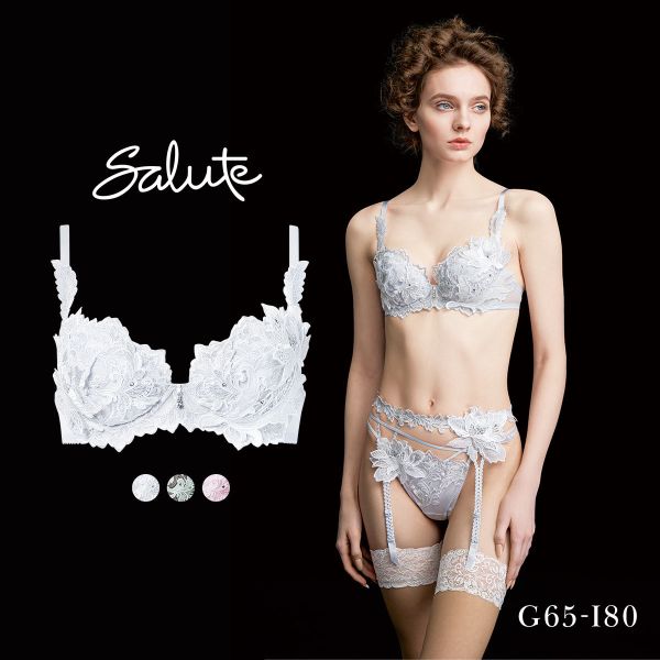 ワコール サルート 32グループ 32G P-UP ブラジャー GHI プッシュアップ Wacoal Salute BTJ432 26SS先行プレステージ
