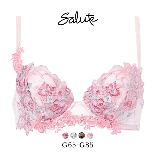 ワコール サルート 33グループ 33G P-UP ブラジャー G プッシュアップ 谷間 大きいサイズ Wacoal Salute BTJ433 26SSフェア