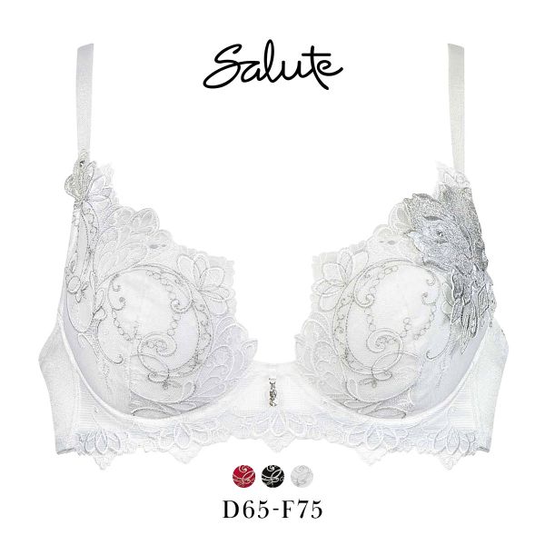 ワコール サルート 70グループ 70G VIVA LINE ブラジャー DEF ビバライン 谷間 Wacoal Salute BTJ470 24AWブルーム