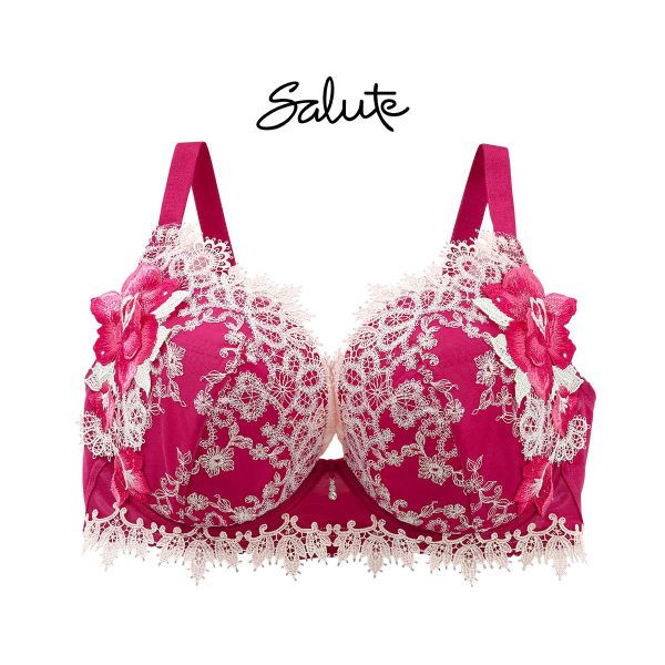 ワコール Wacoal サルート Salute 40周年 84G 23SS BTJ484 VIVA LINE ブラジャー G ビバライン 谷間 単品