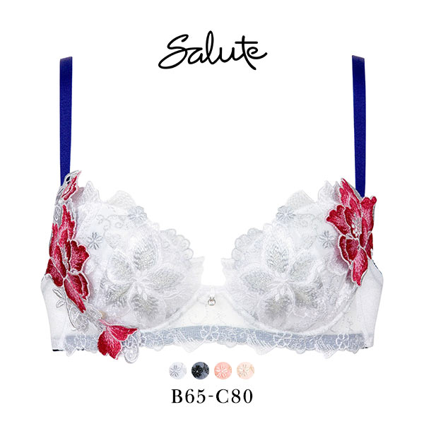 ワコール Wacoal サルート Salute 23SSシーズン 86G BTJ486 BTJ786 P-UP ブラジャー BC プッシュアップ 単品