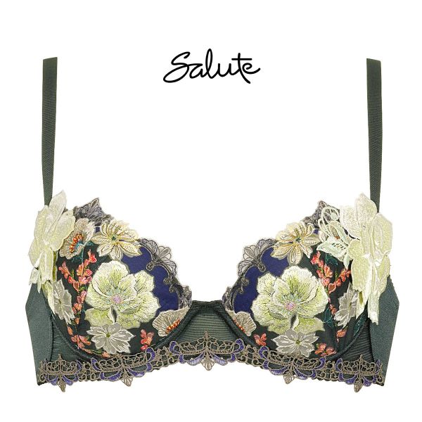 ワコール Wacoal サルート Salute 23AW 93G BTJ493 P-UP ブラジャー BC プッシュアップ 単品 谷間 フェア