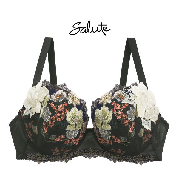 ワコール Wacoal サルート Salute 23AW 93G BTJ493 P-UP ブラジャー GHI プッシュアップ 単品 谷間 フェア