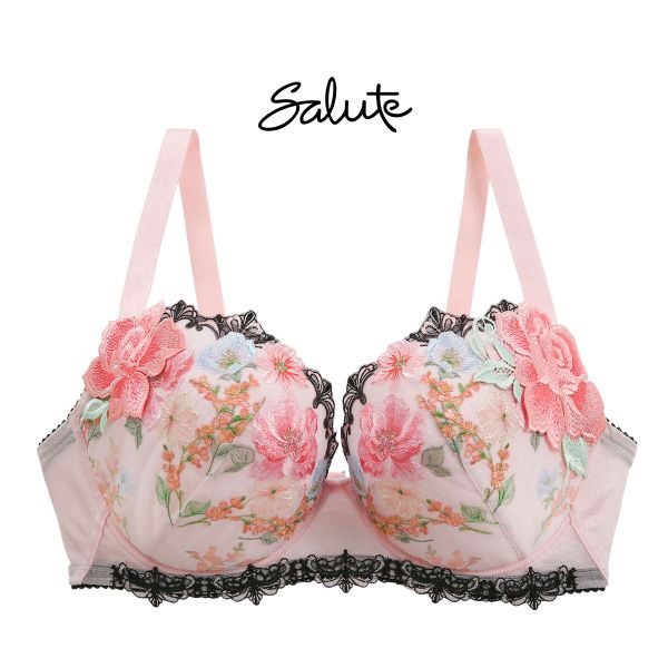 ワコール Wacoal サルート Salute 23AW 93G BTJ493 P-UP ブラジャー GHI プッシュアップ 単品 谷間 フェア