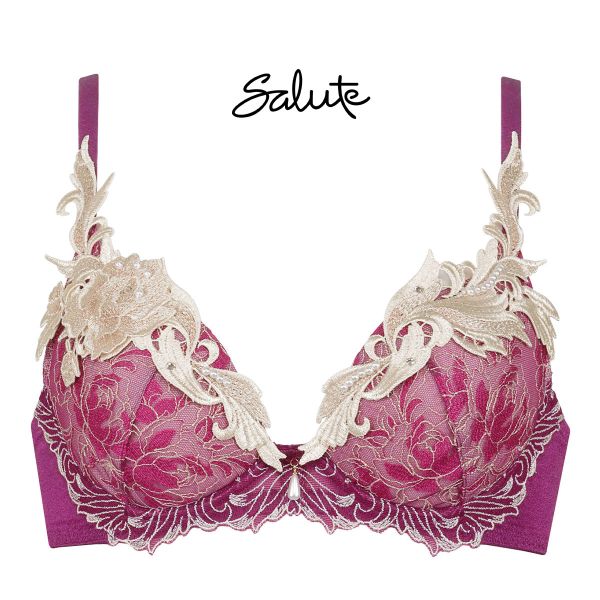 ワコール Wacoal サルート Salute 40周年 94G 23AW BTJ494 VIVA LINE ブラジャー G ビバライン 谷間 単品