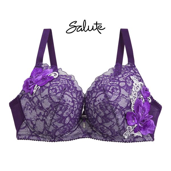 ワコール Wacoal サルート Salute 23AW 95G BTJ495 VIVA LINE ブラジャー G ビバライン 谷間 単品 ブルーム