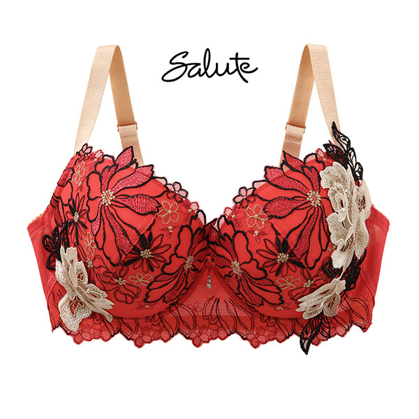 ワコール Wacoal サルート Salute 23AW 96G BTJ496 P-UP プッシュアップ ブラジャー GHI 谷間 単品 シーズン