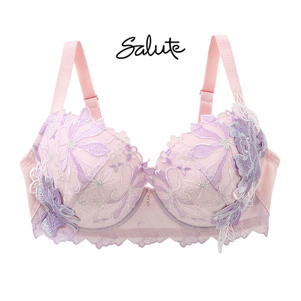 ワコール Wacoal サルート Salute 23AW 96G BTJ496 P-UP プッシュアップ ブラジャー GHI 谷間 単品 シーズン