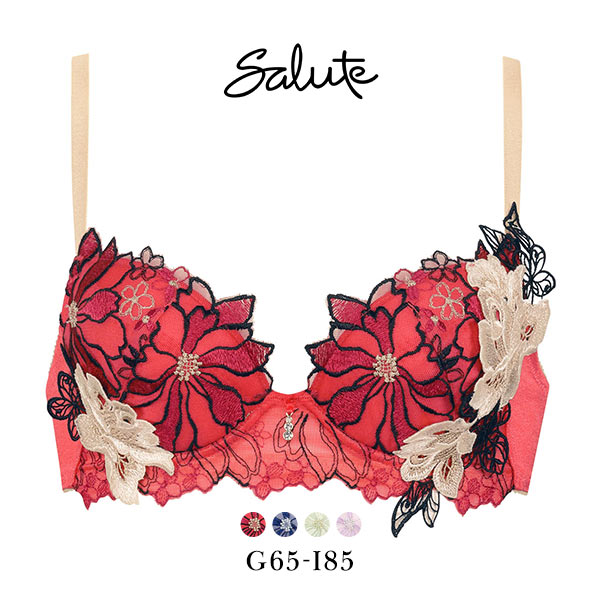 32%OFF ワコール Wacoal サルート Salute 23AW 96G BTJ496 P-UP プッシュアップ ブラジャー GHI 谷間 単品 シーズン 32%OFF ワコール Wacoal サルート Salute 23AW 96G BTJ496 P-UP プッシュアップ ブラジャー GHI 谷間 単品 シーズン
