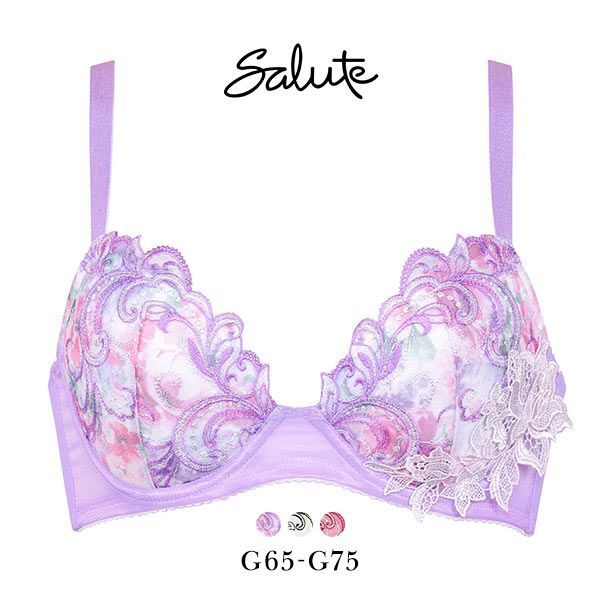 25%OFF ワコール Wacoal サルート Salute 07G BTJ707 Real Up Bra ブラジャー G リアルアップブラ 谷間 脇高 単品 24SS ブルーム 25%OFF ワコール Wacoal サルート Salute 07G BTJ707 Real Up Bra ブラジャー G リアルアップブラ 谷間 脇高 単品 24SS ブルーム