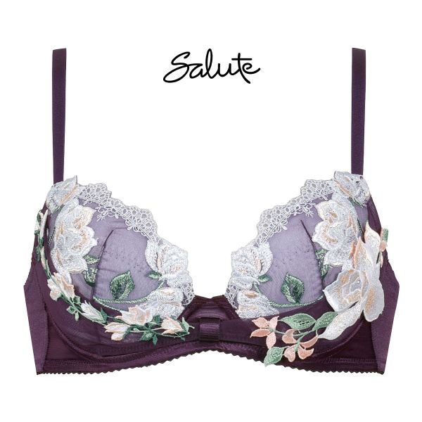 ワコール Wacoal サルート Salute 11G BTJ711 リボンブラ ブラジャー C 単品 24AW先行 コア