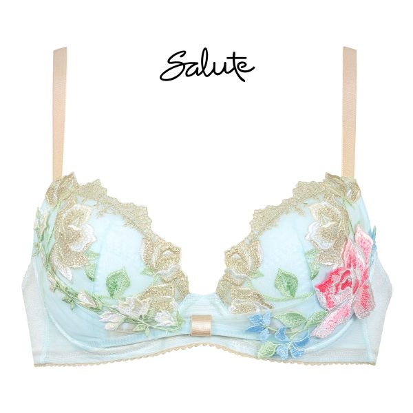 ワコール Wacoal サルート Salute 11G BTJ711 リボンブラ ブラジャー DEF 大きいサイズ 単品 24AW先行 コア