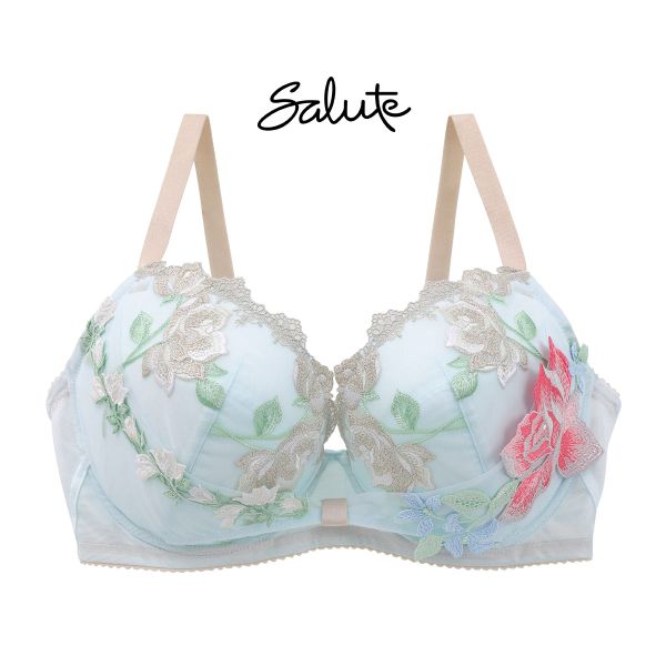 ワコール Wacoal サルート Salute 11G BTJ711 リボンブラ ブラジャー G 大きいサイズ 単品 24AW先行 コア
