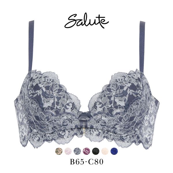 ワコール Wacoal サルート Salute 20G BTJ120 BTJ720 リボンブラ ブラジャー BC 単品 脇高