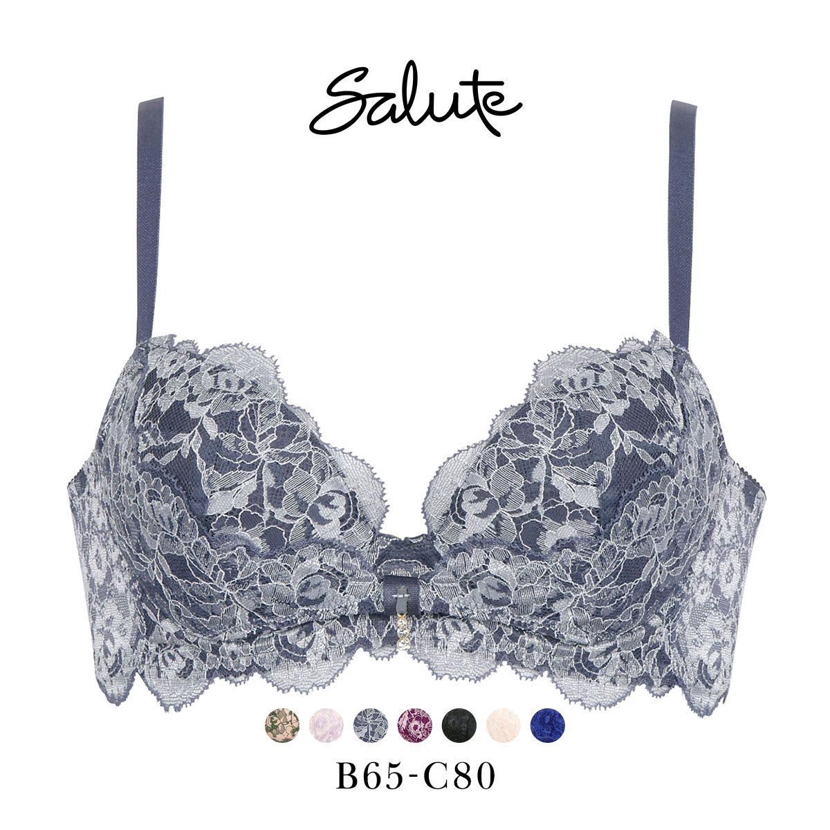 ワコール Wacoal サルート Salute 20G BTJ120 BTJ720 リボンブラ