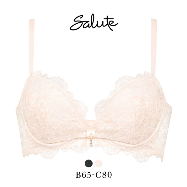 ワコール Wacoal サルート Salute 20G BTJ120 BTJ720 リボンブラ ブラジャー BC 単品 脇高