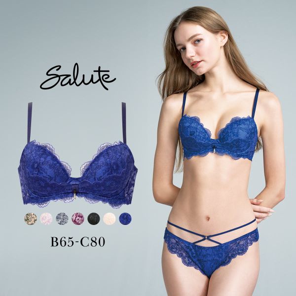 ワコール Wacoal サルート Salute 20G BTJ120 BTJ720 リボンブラ ブラジャー BC 単品 脇高