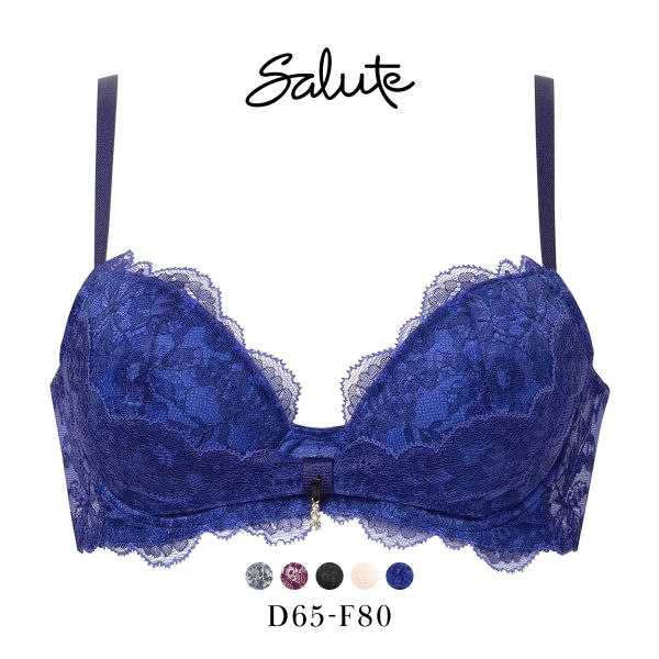 ワコール Wacoal サルート Salute 20G BTJ120 BTJ720 リボンブラ ブラジャー DEF 単品 脇高