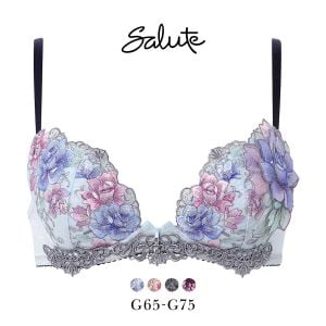 ワコール サルート 23グループ 23G フロントエックスプラス ブラジャー G 谷間 Wacoal Salute BTJ723 FRONT-X＋ 25AWフェア