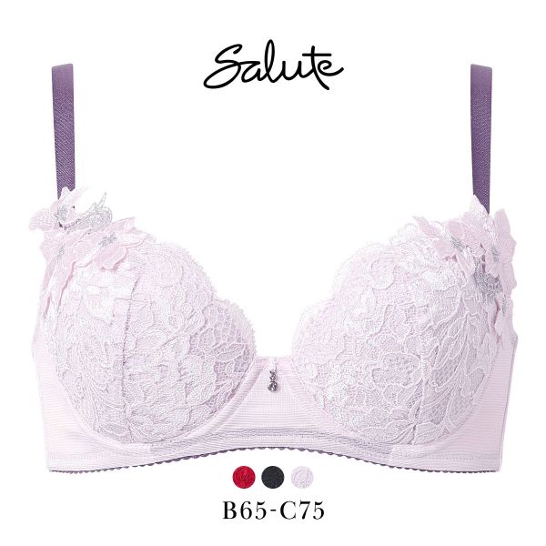 ワコール サルート 27グループ 27G 女優Bra ブラジャー BC デコルテ 谷間 リフトアップ Wacoal Salute BTJ727 25AWブルーム