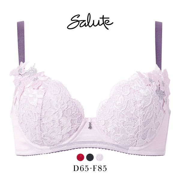 ワコール サルート 27グループ 27G 女優Bra ブラジャー DEF デコルテ 谷間 リフトアップ Wacoal Salute BTJ727 25AWブルーム
