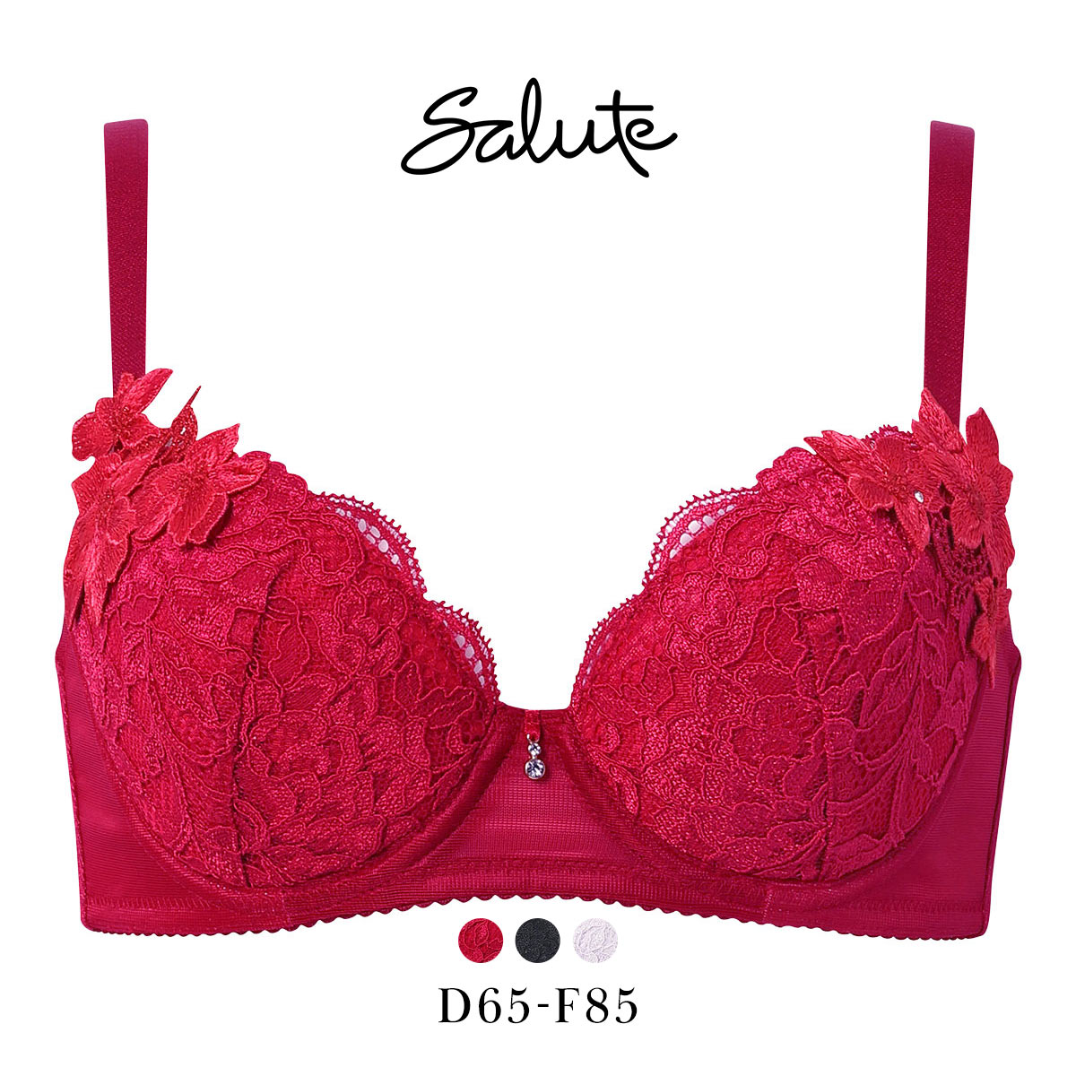 ワコール サルート 27グループ 27G 女優Bra ブラジャー DEF デコルテ 谷間 リフトアップ Wacoal Salute BTJ727 25AWブルーム