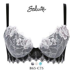 ワコール サルート 37グループ 37G リアルアップブラ ブラジャー BC 谷間 脇高 Wacoal Salute BTJ737 Real Up Bra 26SSブルーム