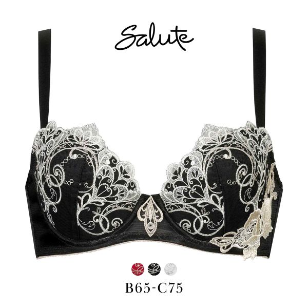 ワコール サルート 70グループ 70G 女優Bra ブラジャー BC デコルテ 谷間 リフトアップ Wacoal Salute BTJ770 24AWブルーム