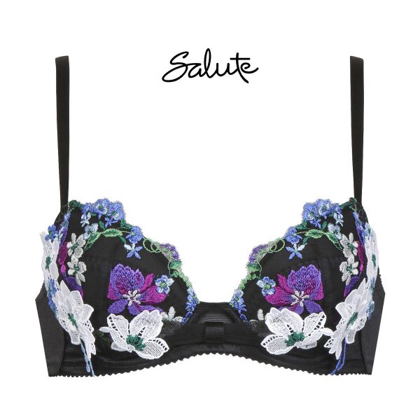 ワコール Wacoal サルート Salute 23SS先行コア 81G BTJ481 BTJ781 リボンブラ ブラジャー C 単品