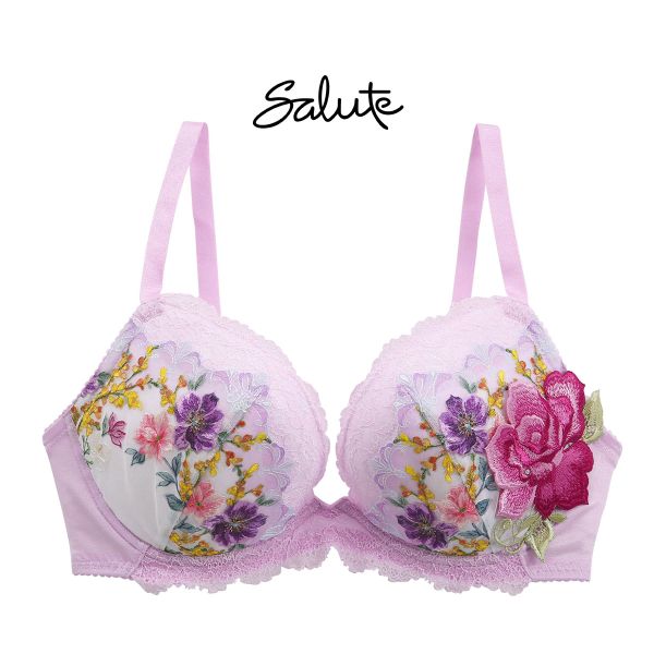 ワコール Wacoal サルート Salute 23AW 93G BTJ793 FRONT-X＋ フロントエックスプラス ブラジャー G 谷間 単品 フェア