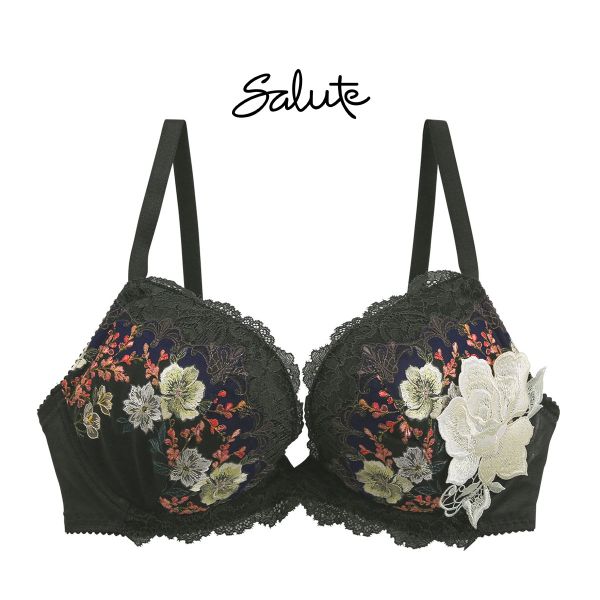 ワコール Wacoal サルート Salute 23AW 93G BTJ793 FRONT-X＋ フロントエックスプラス ブラジャー G 谷間 単品 フェア